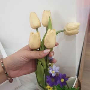 Handmade flower to decor home